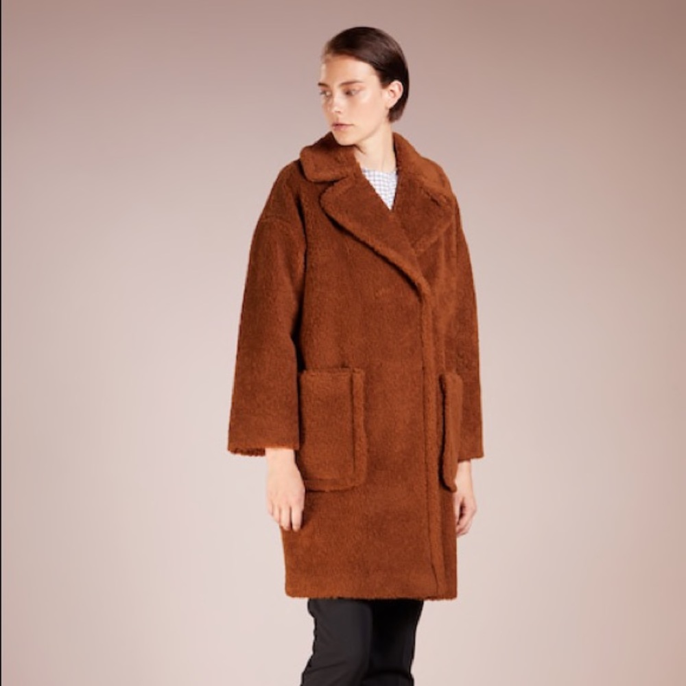 Max Mara weekend teddy bear coat US 6